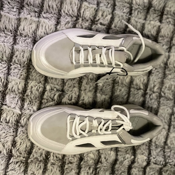 NWT White and Grey Zara Sneakers - Picture 14 of 16